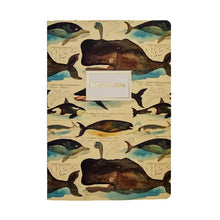 Load image into Gallery viewer, BV Notebook Whales
