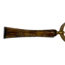 Load image into Gallery viewer, Rectangular Antiqued Brass Magnifier | Desk essentials
