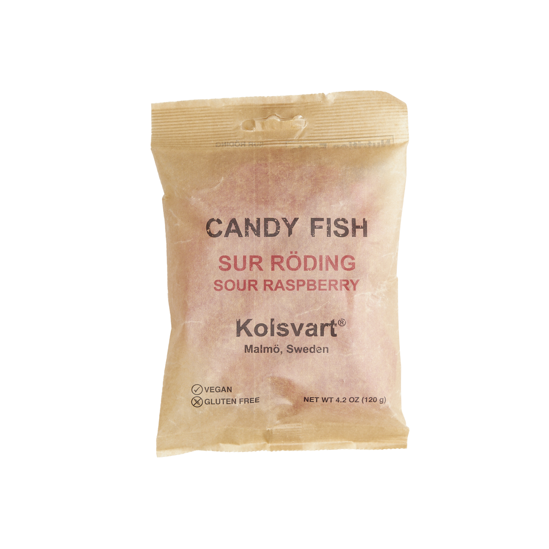 Sour Raspberry Swedish Fish - 4.2oz (120gm)