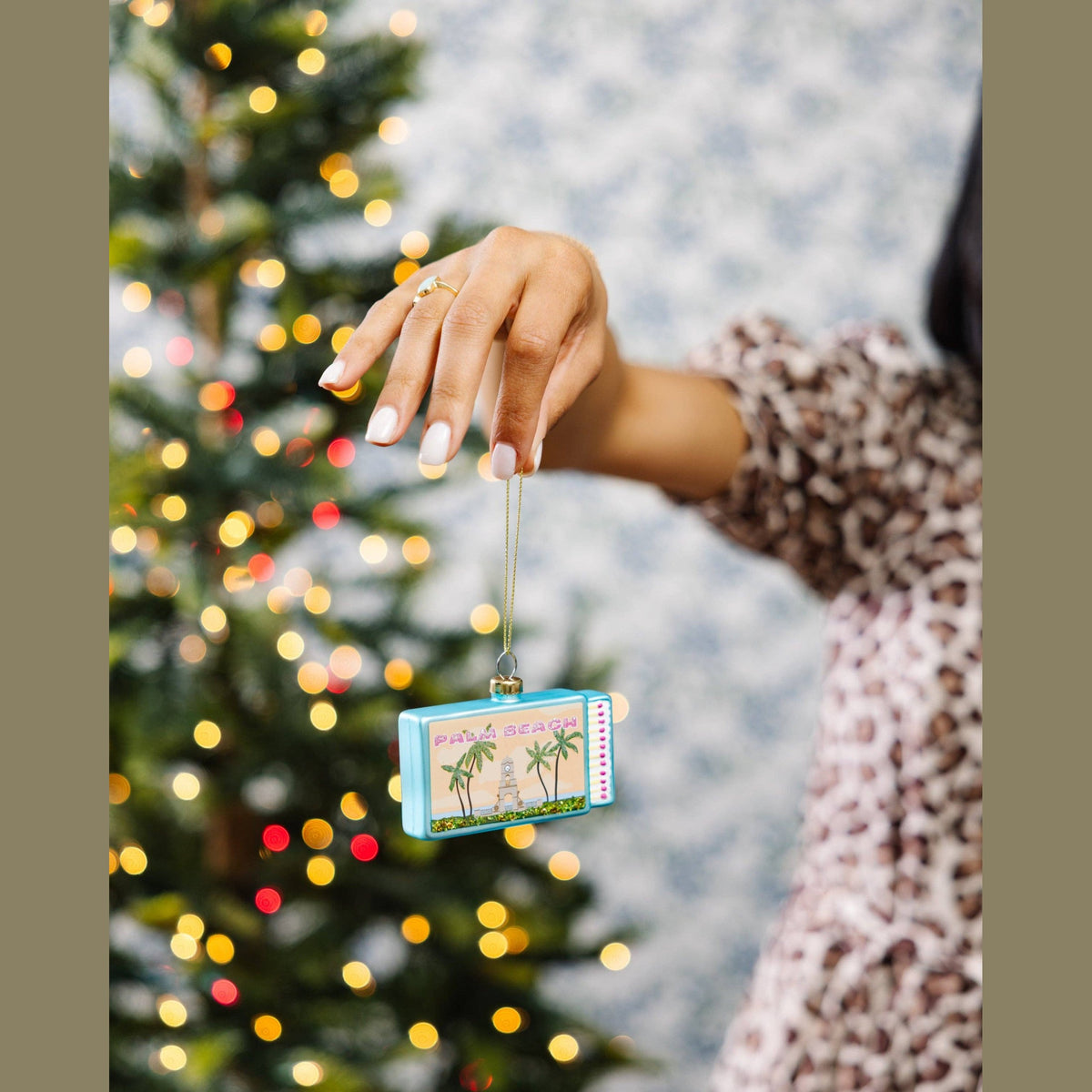 Matchbook Ornament - Palm Beach