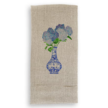 Load image into Gallery viewer, French Graffiti Natural Linen Hand Towels
