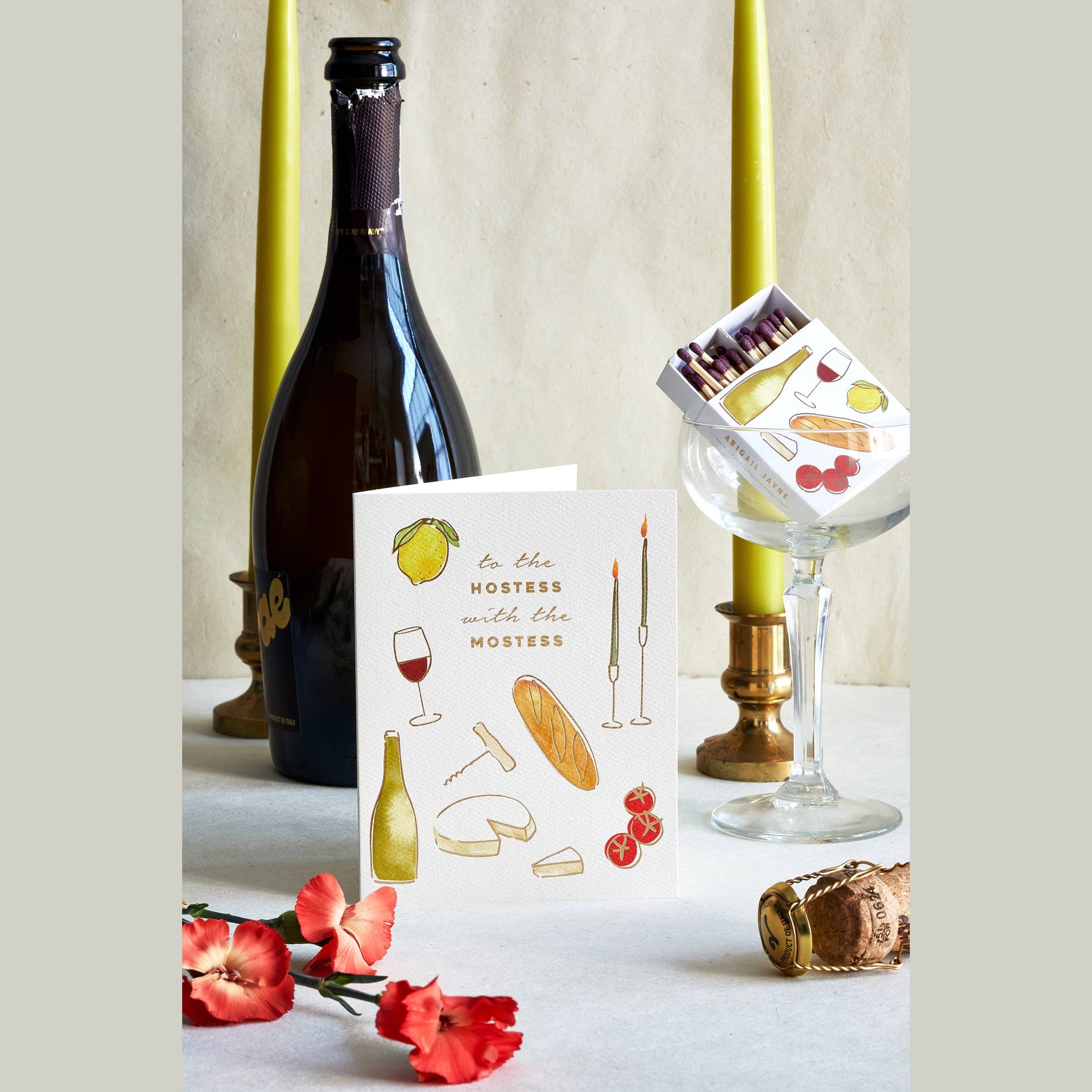 Hostess Thank You Greeting Card | Thank You Card