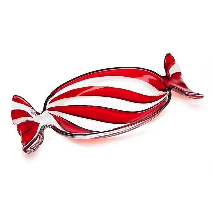 Peppermint Candy Tray - Holiday Decor - Serve - Candy Cane