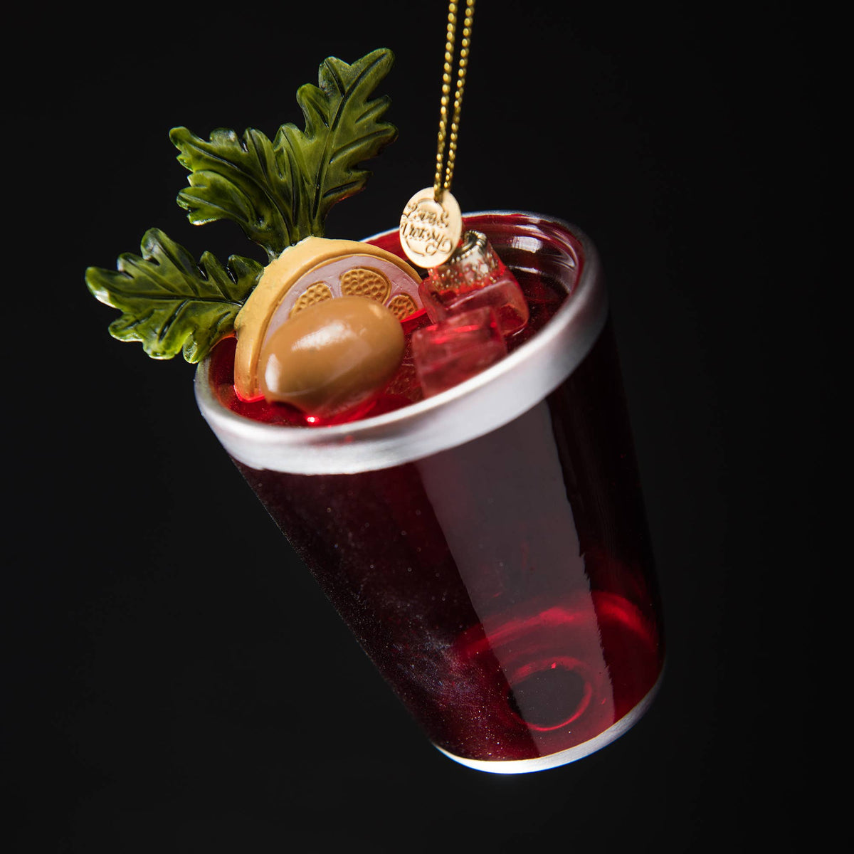 Cocktail Christmas Ornament - Multipack: 28 units, 7 designs