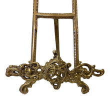 Load image into Gallery viewer, Vintage Style Solid Brass Photo-Plate Easel Stand - 2 sizes
