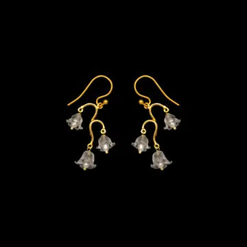 Michael Michaud Jewelry - Lily of the Valley Dainty Wire Earrings