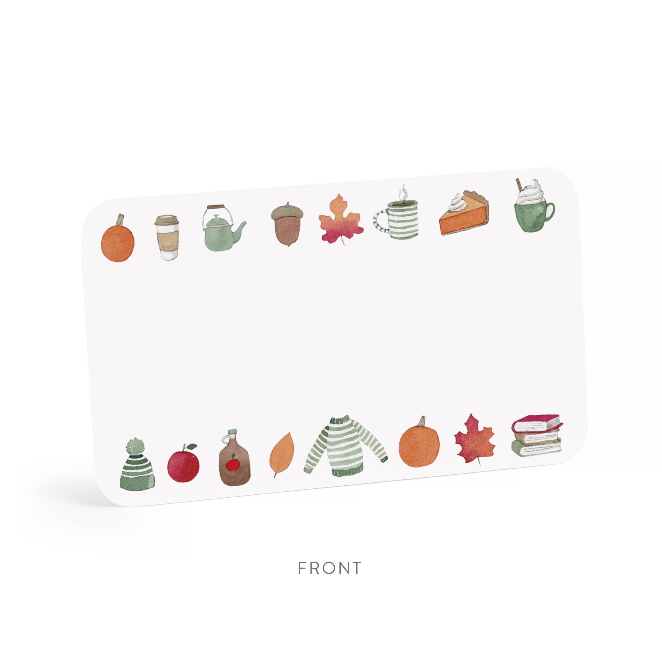 Crisp & Cozy Little Notes® – Mini Notecard Pack, Set of 55