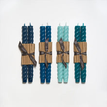Load image into Gallery viewer, 10&quot; Rope Taper Candles
