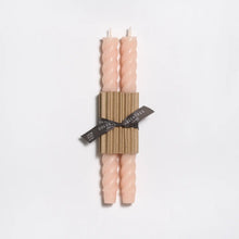 Load image into Gallery viewer, 10&quot; Rope Taper Candles
