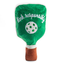 Load image into Gallery viewer, Green Stripe Pickleball Paddle by Haute Diggity Dog
