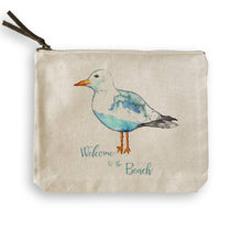 Load image into Gallery viewer, Seagull with Welcome to the Beach
