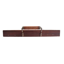 Load image into Gallery viewer, Vintage Style Red Toile Equestrian Fabric Print Wood Tray
