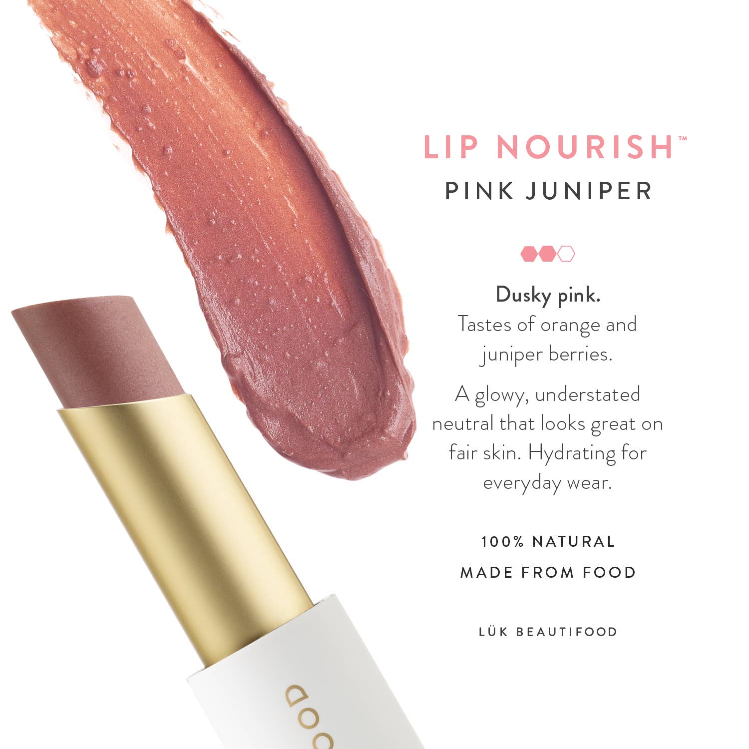 Lip Nourish™ Sheer Lipstick - Pink Juniper