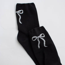 Load image into Gallery viewer, Women's Holiday Ribbon Bow Casual Socks
