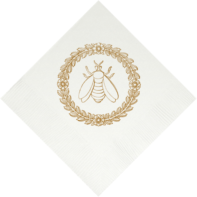 Empire Bee Cocktail Napkins