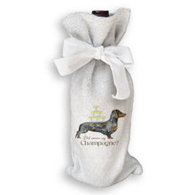 Load image into Gallery viewer, Dachshund with Champagne
