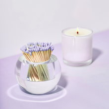 Load image into Gallery viewer, Round Match Striker | Lavender Matches
