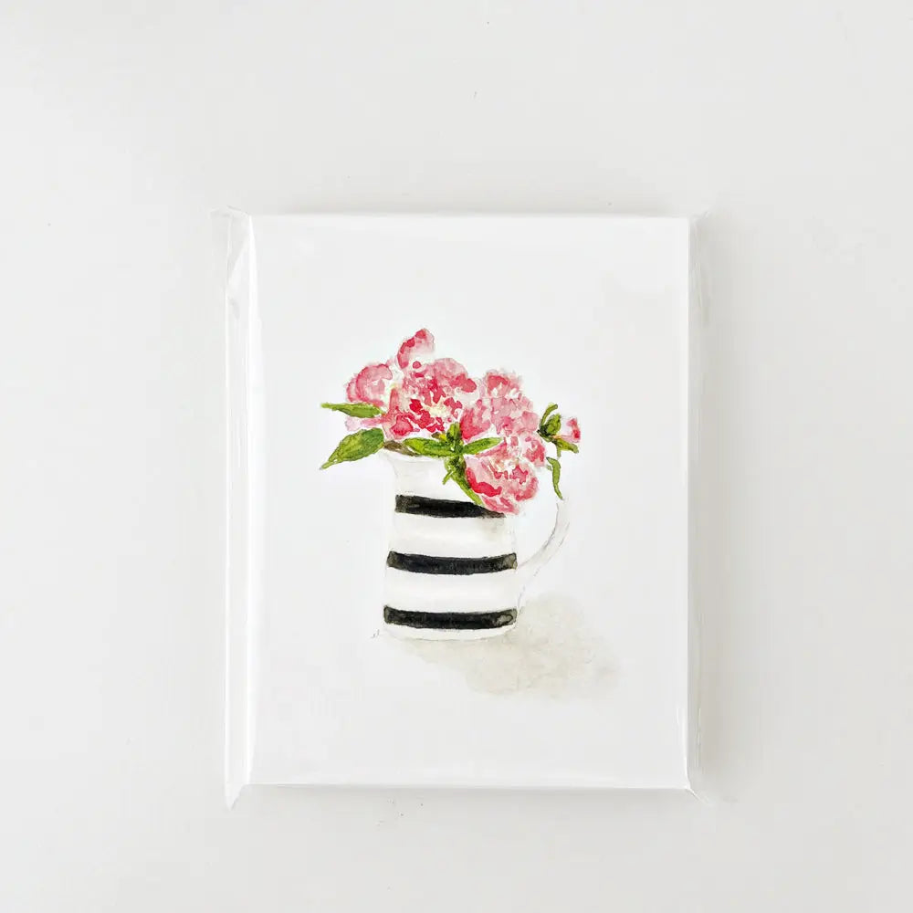 Set of 8 Assorted Flower Notecards