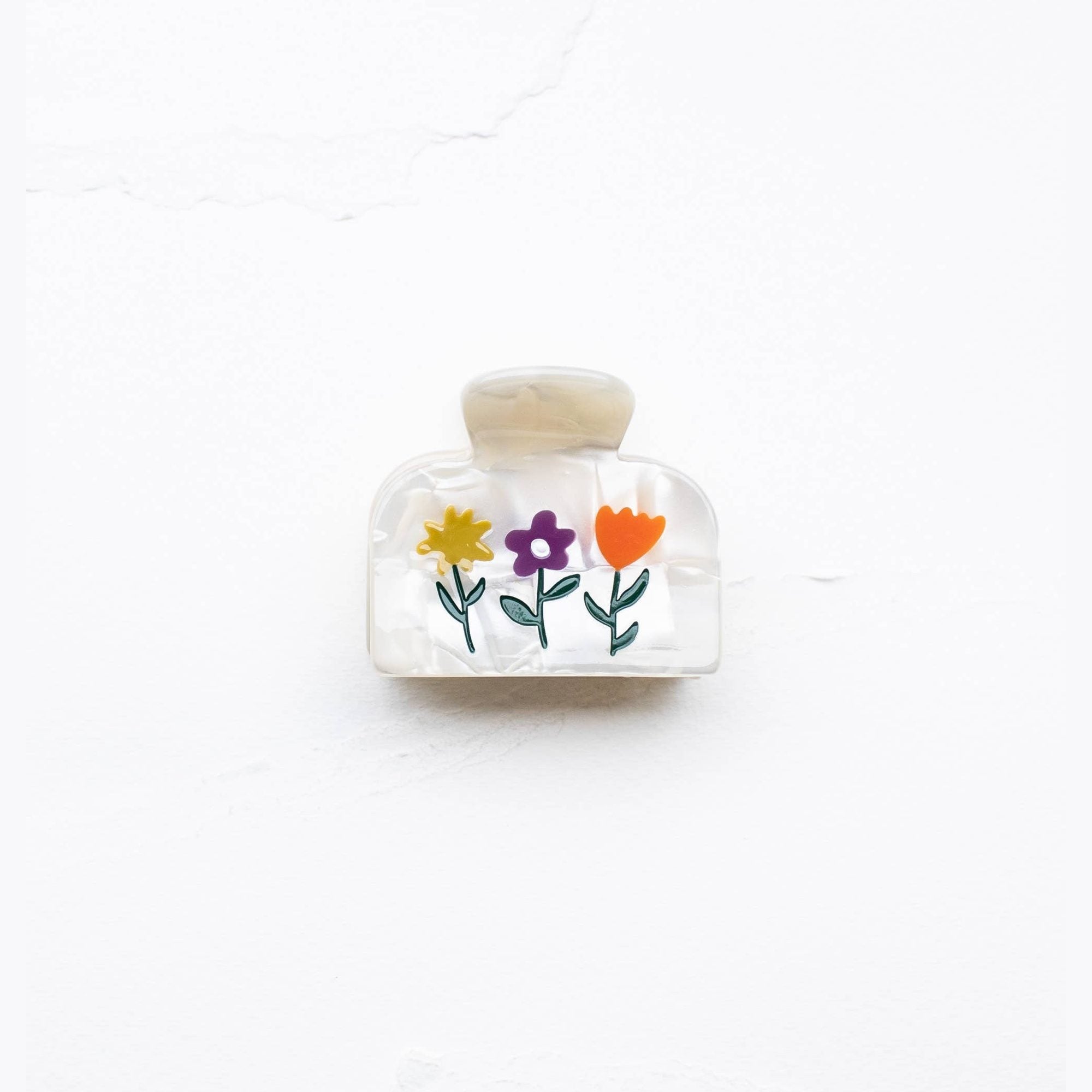 Eco Flowers in Bloom Hair Claw Clip
