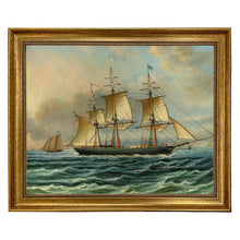 Load image into Gallery viewer, Baltimore Clipper Architect Vintage Painting Print
