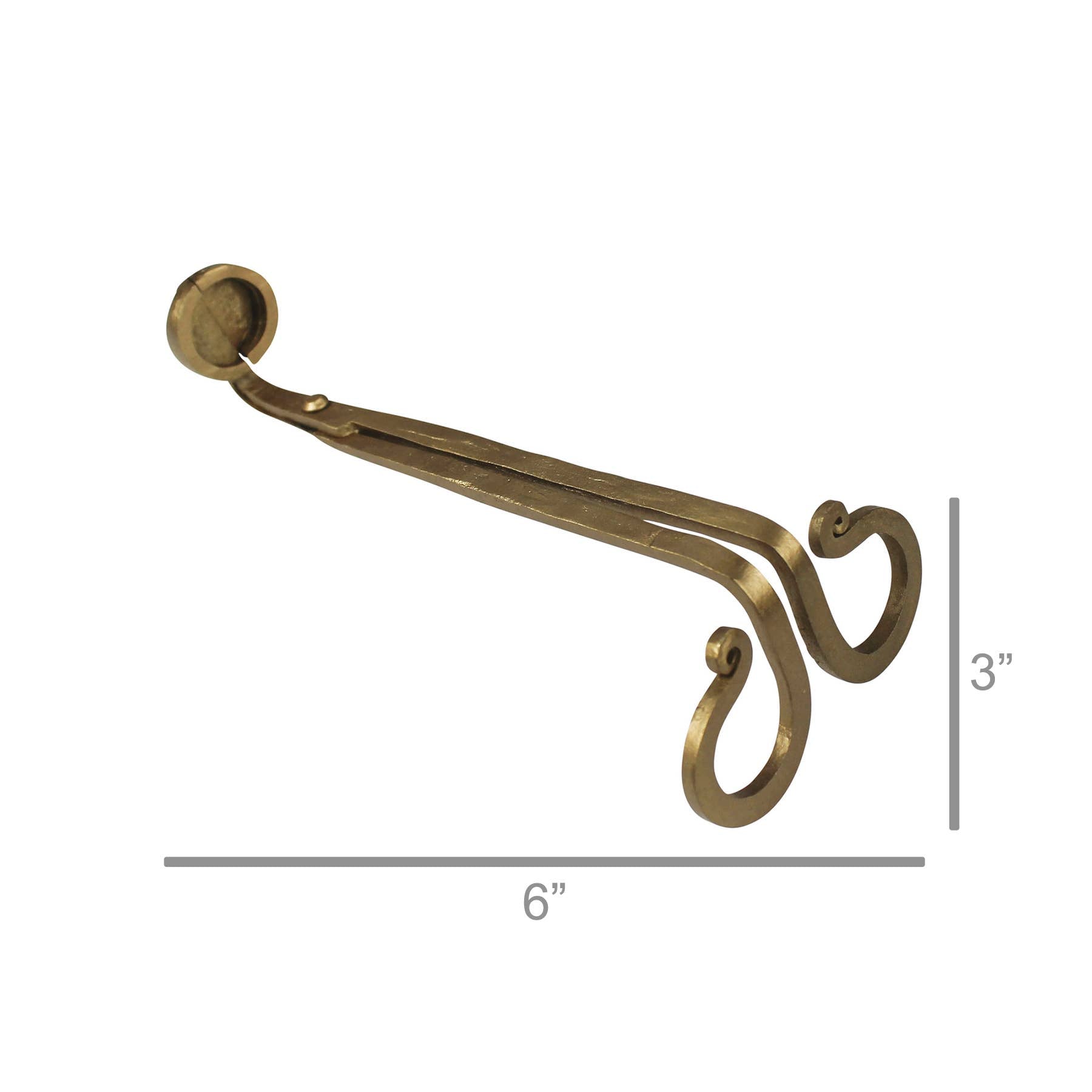 Wick Trimmer, Brass