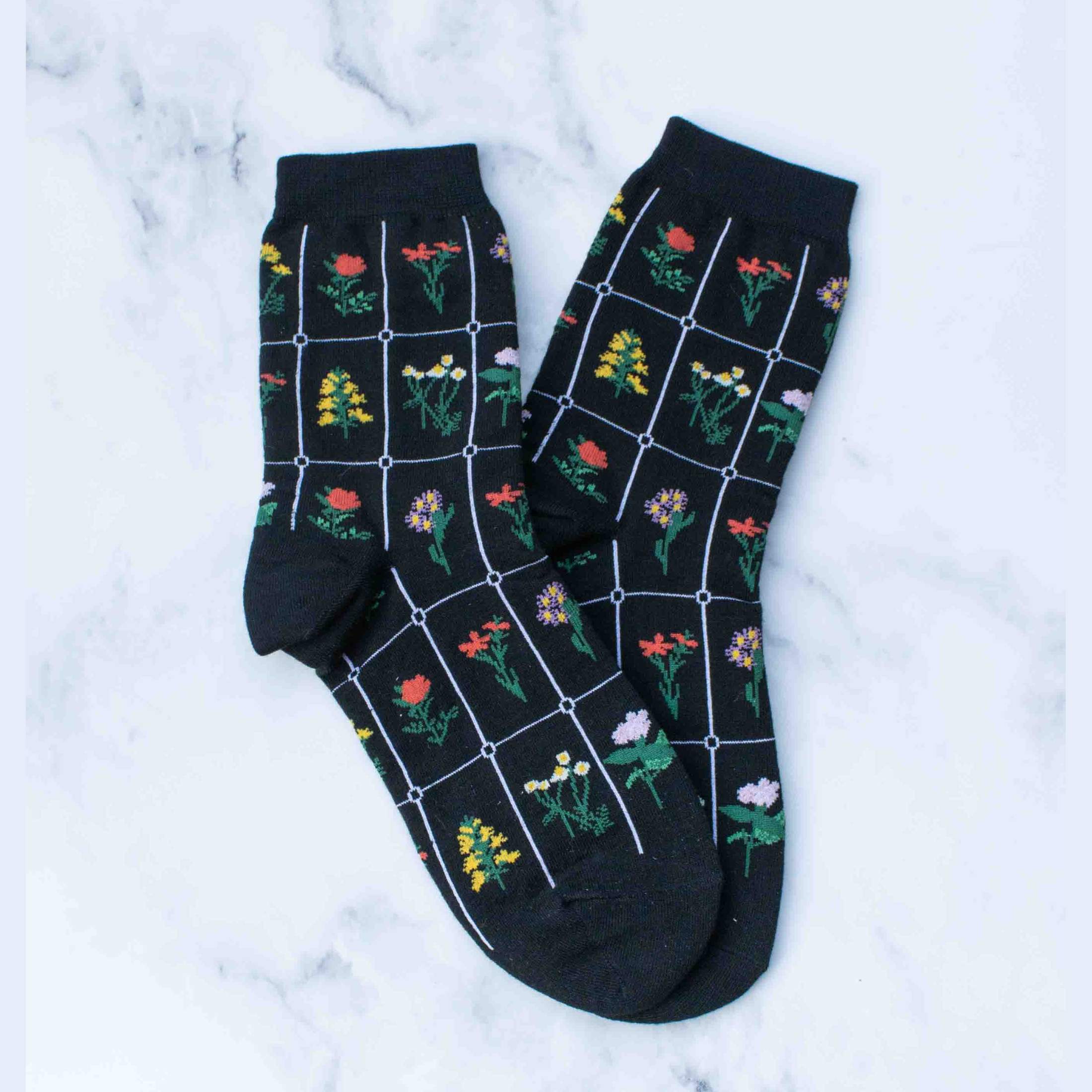 Botanical Garden Casual Socks