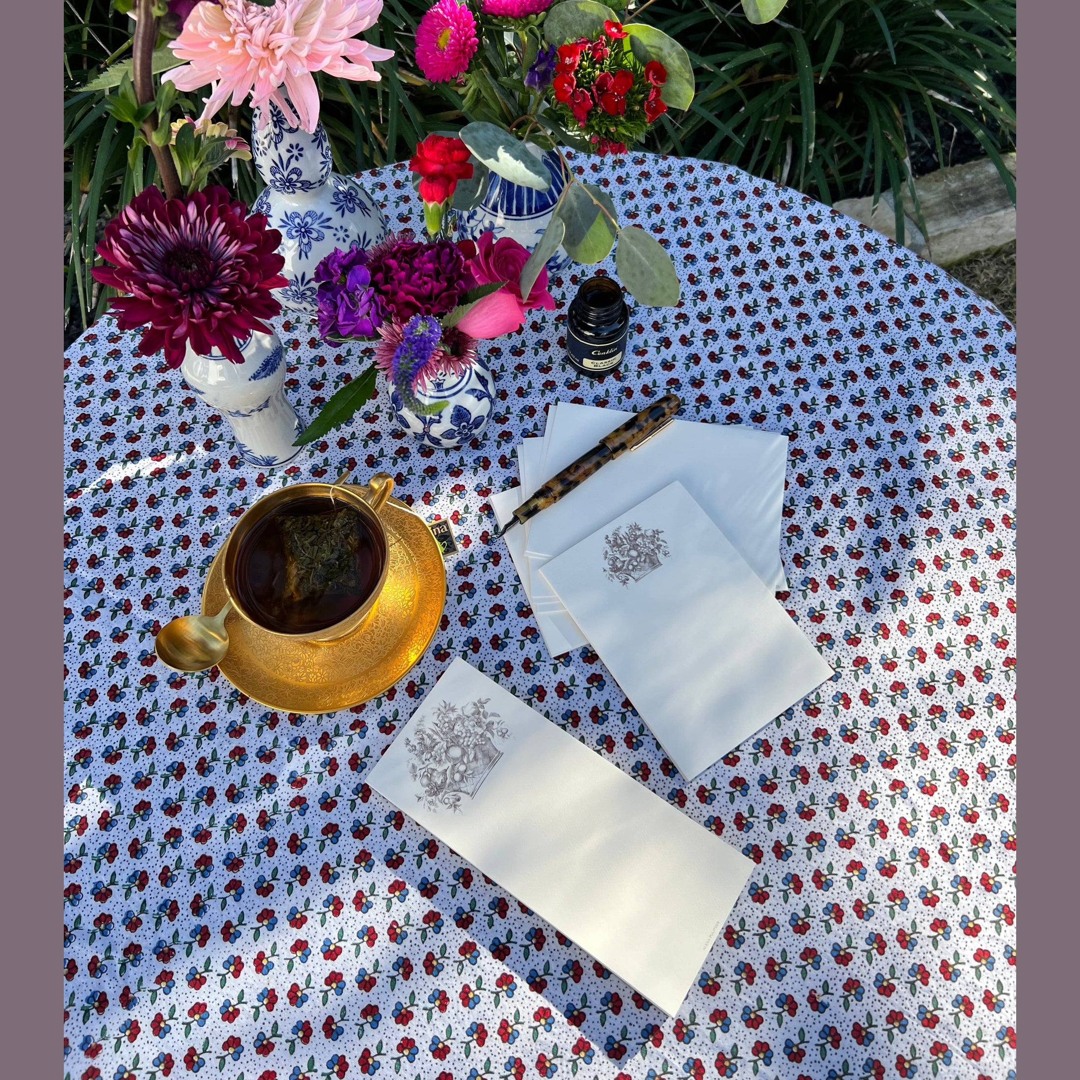 Floral Basket A6 Notes
