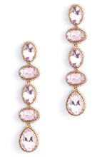 Load image into Gallery viewer, Deepa Gurnani - Tyra Drop Earrings (Baby Pink)
