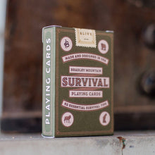 Load image into Gallery viewer, Survival Playing Cards - Green
