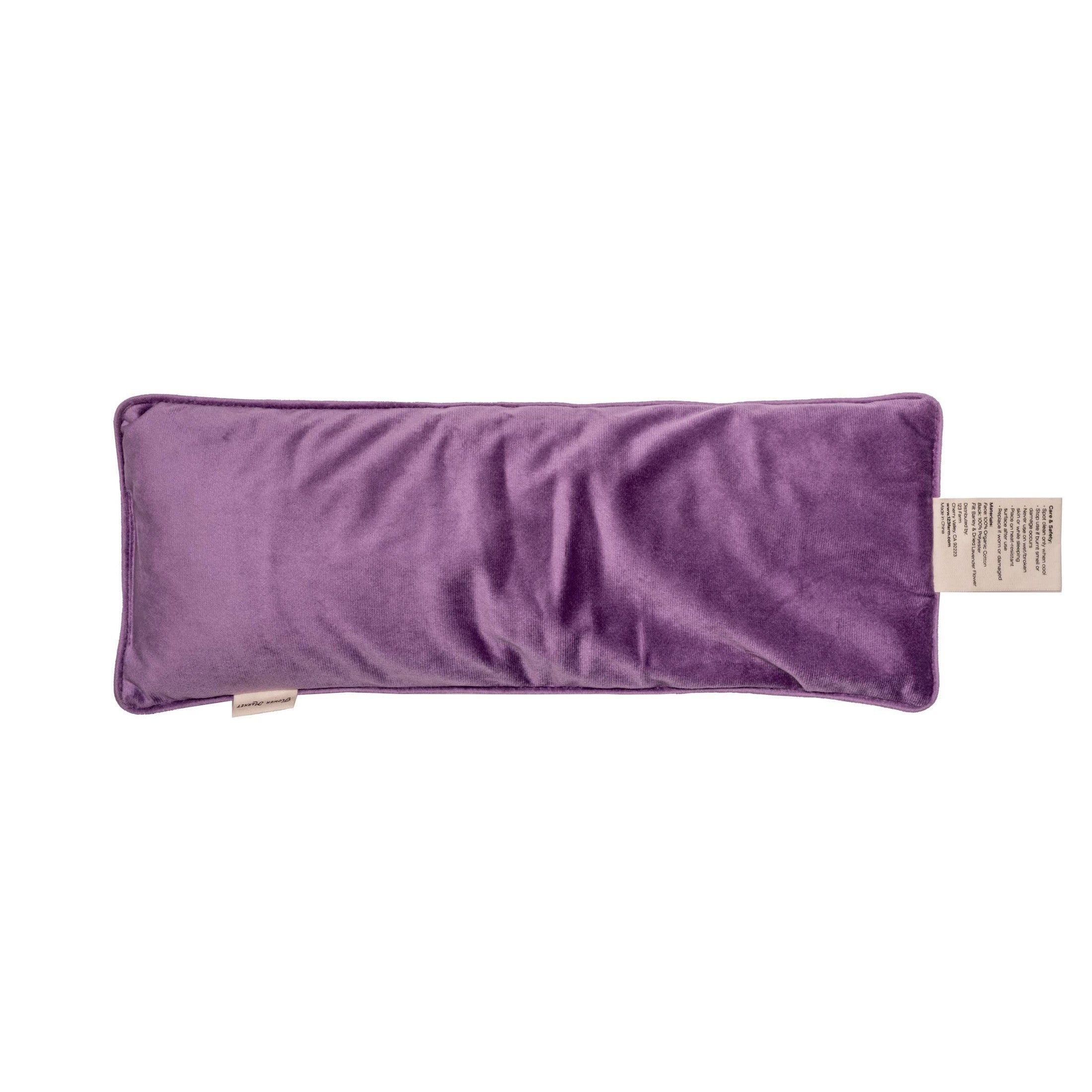 Lavender Neck Pillow -- Organic Cotton Heat or Cool