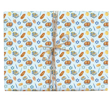 Load image into Gallery viewer, Happy Hanukkah Gift Wrap Roll - Wrapping Paper

