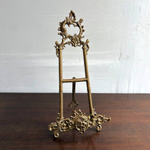 Load image into Gallery viewer, Vintage Style Solid Brass Photo-Plate Easel Stand - 2 sizes
