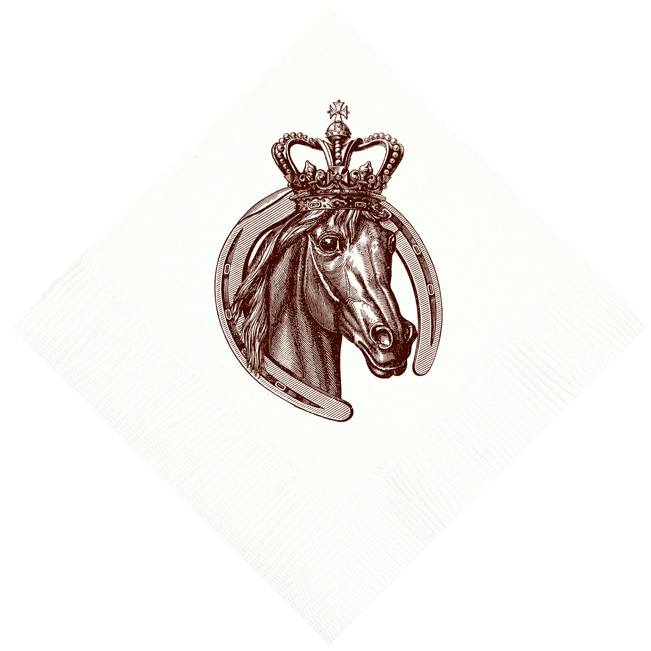 Royal Horse Cocktail Napkins