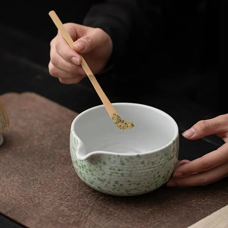 Ceramic Matcha Set - Green