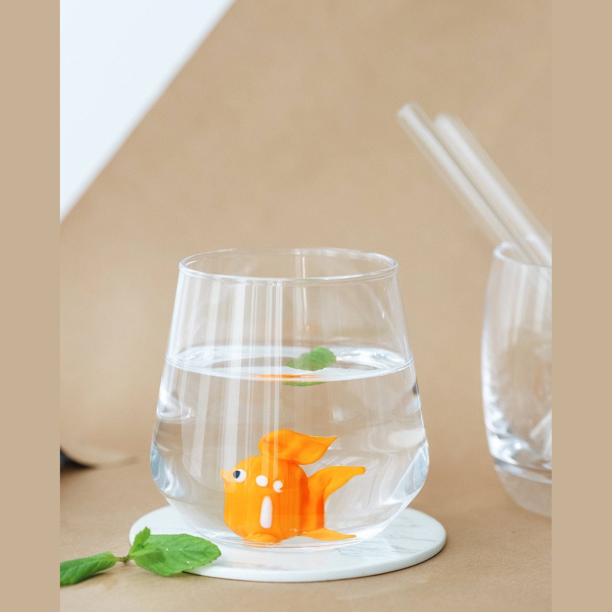 Handmade Nemo Figure Drinking Glass