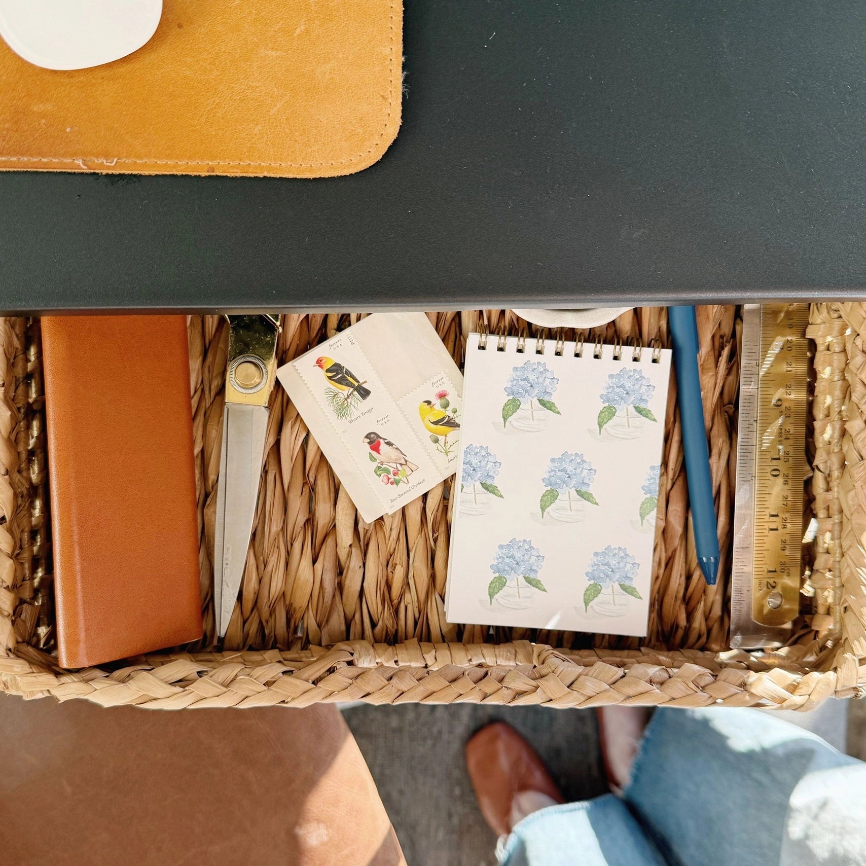 Hydrangea Mini Jotter Pad