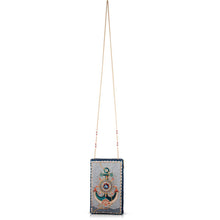 Load image into Gallery viewer, Keep It Steady Anchor Nautical Beaded Crossbody Phone Bag
