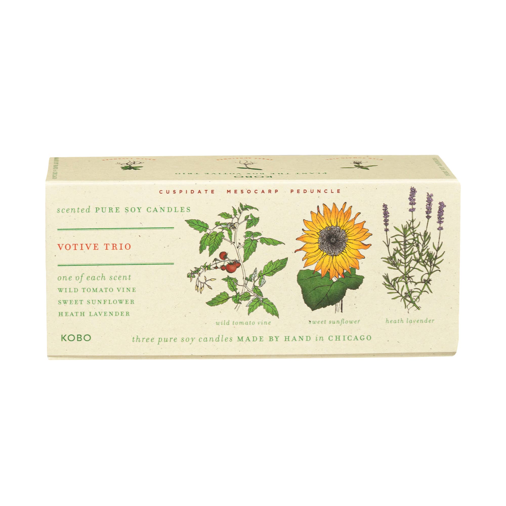 Plant the Box Votive Candle Trio