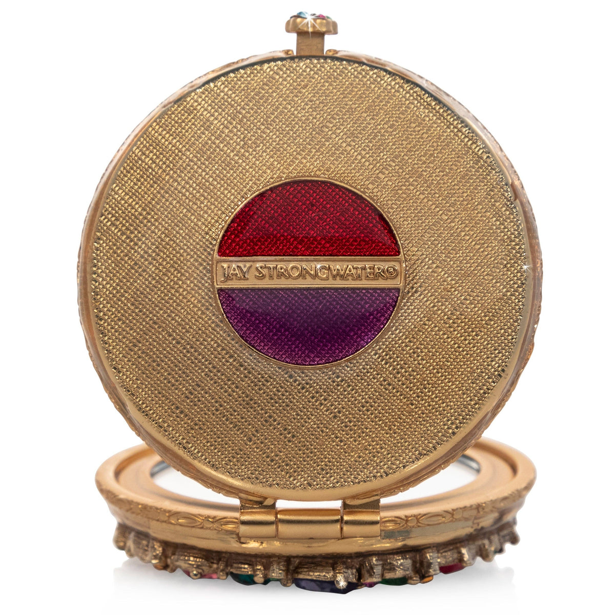 Helena Round Jeweled Compact