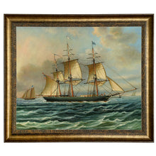 Load image into Gallery viewer, Baltimore Clipper Architect Vintage Painting Print
