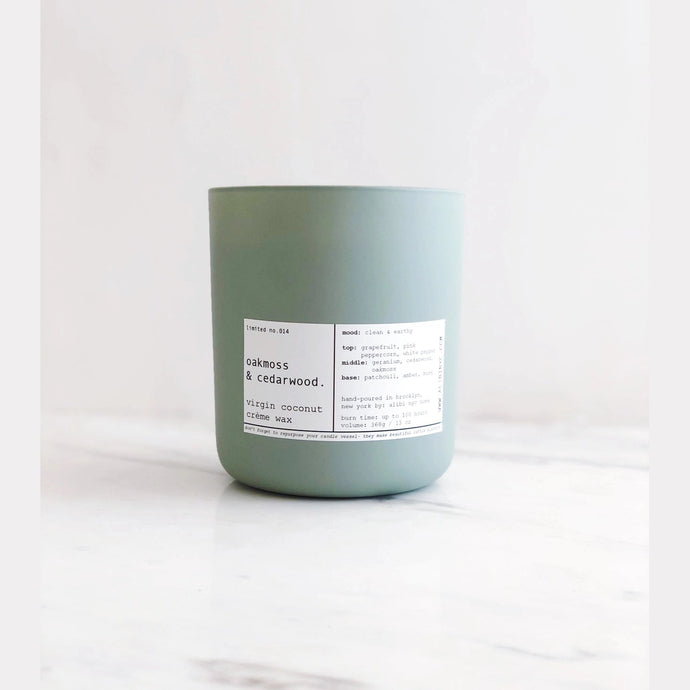 Oakmoss and Cedarwood Candle
