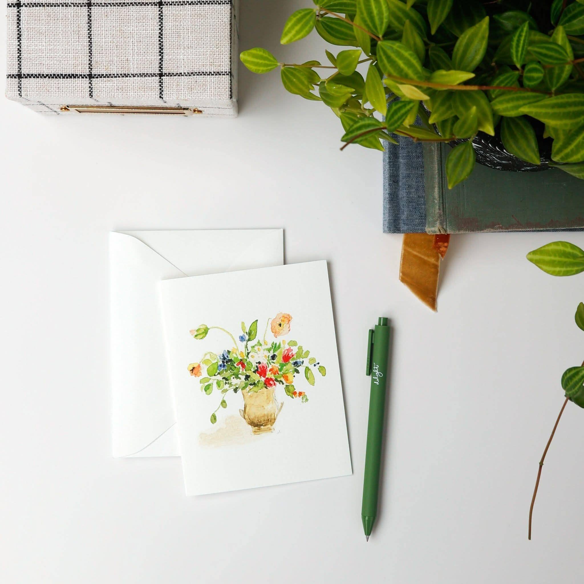Bouquet notecard