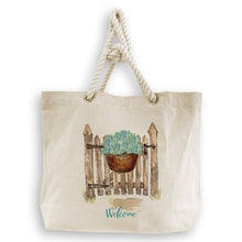 Load image into Gallery viewer, Gate with Hydrangea Basket
