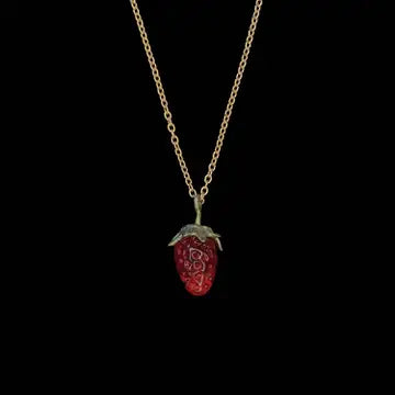 Michael Michaud Jewelry - Strawberry Pendent Dainty Berry