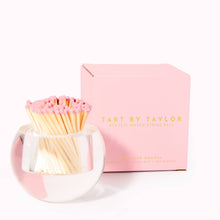 Load image into Gallery viewer, Round Match Striker - Light Pink Matches
