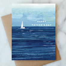 Load image into Gallery viewer, Sail Boat Father's Day Greeting Card | Dad &amp; Seasonal Card
