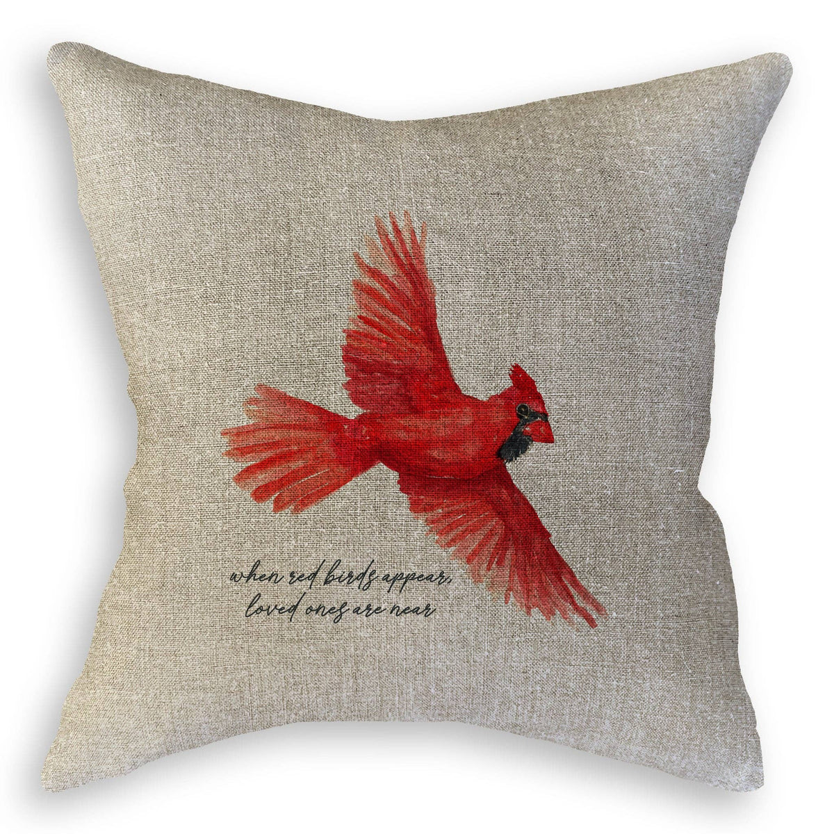 Flying Cardinal Kitchen Towel