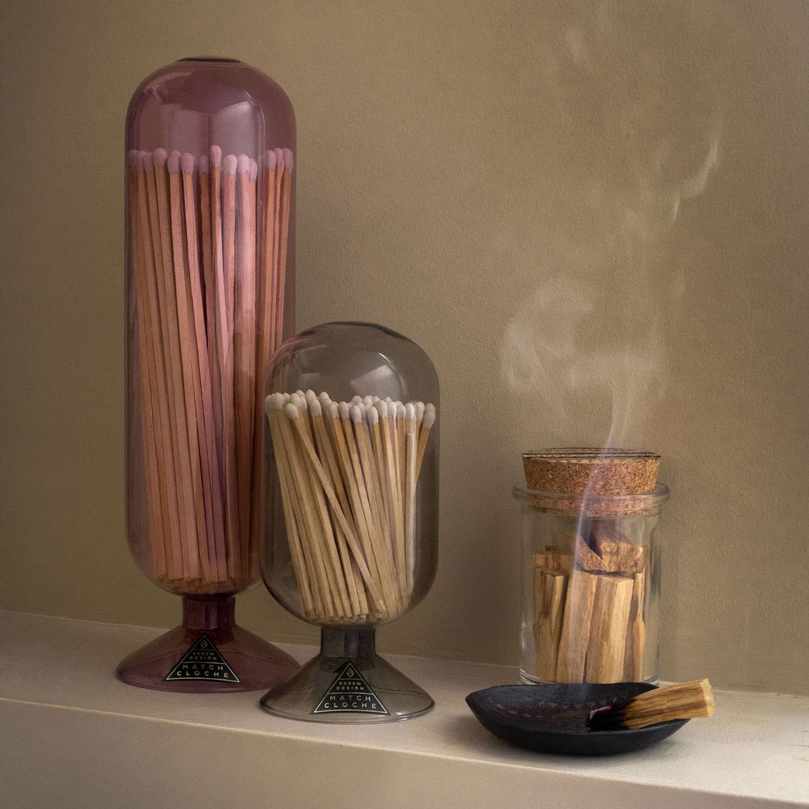 Fireplace Match Cloche, Violet