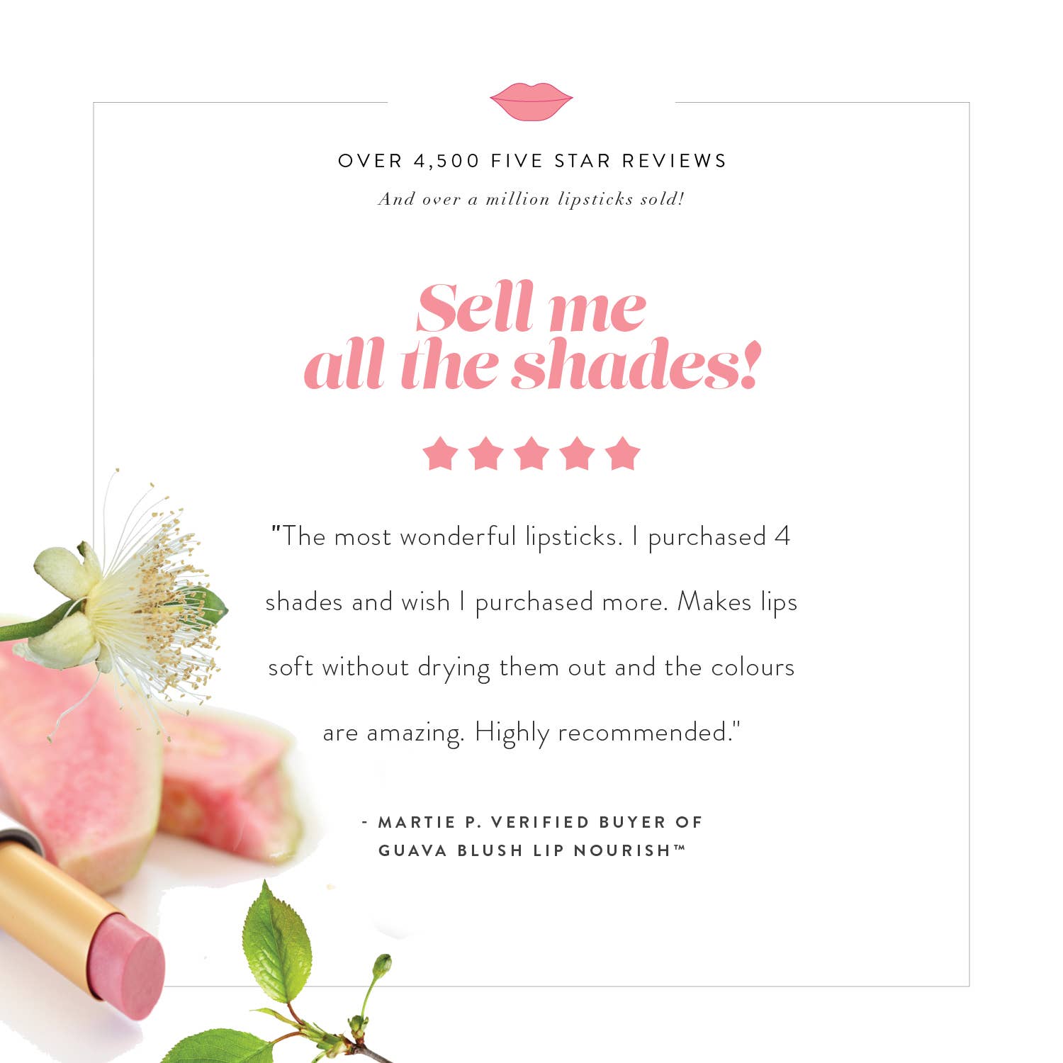Lip Nourish™ Sheer Lipstick - Pink Juniper