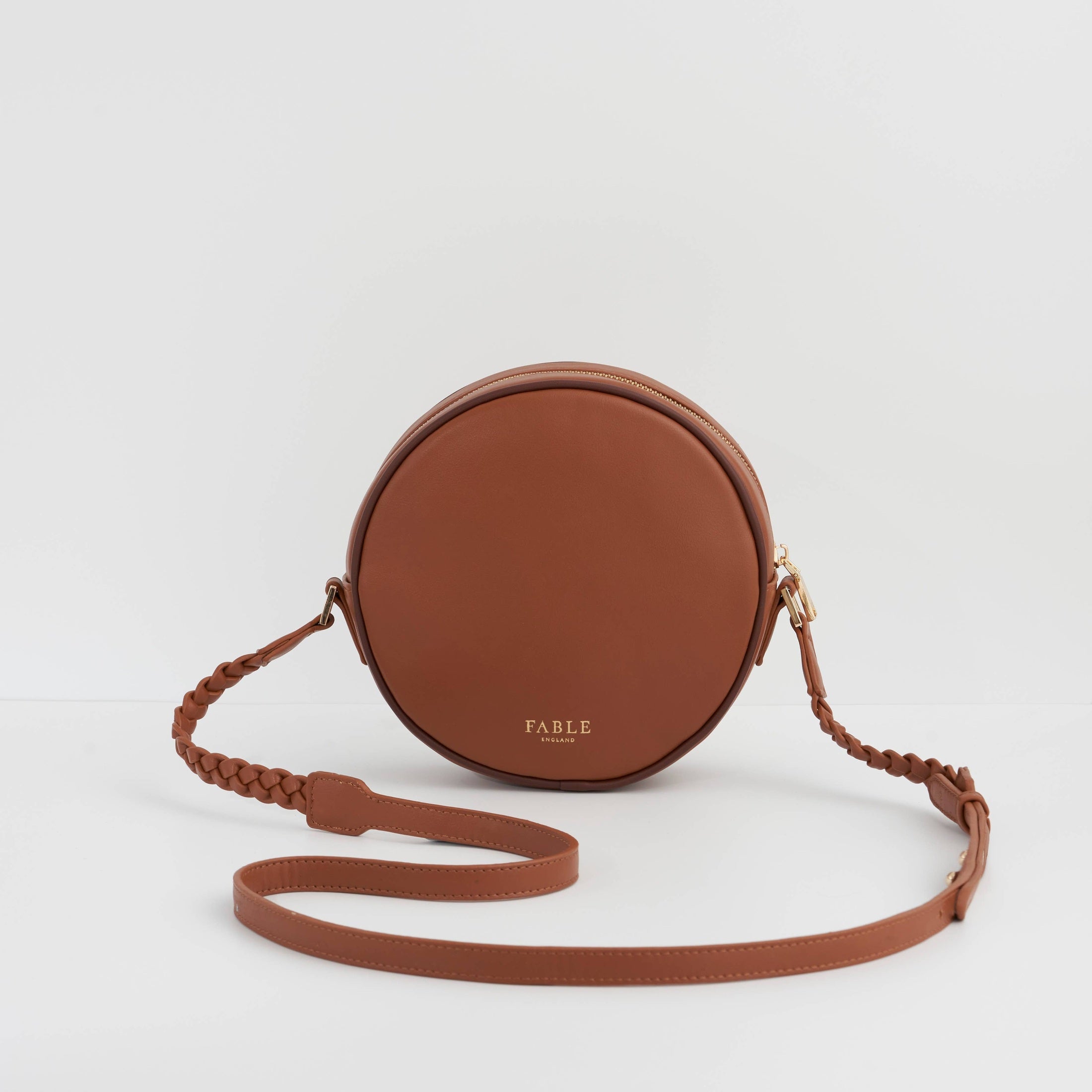 Bumble Bee Tan Circle Purse